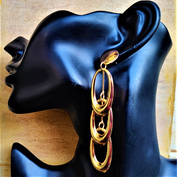 Three Layer Earrings Jewelry Ear Rings Earrings Agtukart