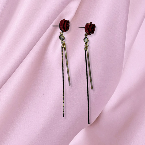 Rose & Thread Earrings Jewelry Ear Rings Earrings Agtukart