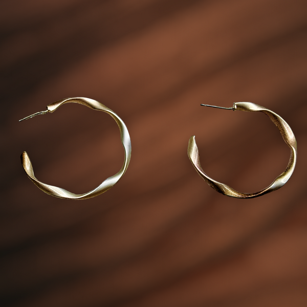 Shaded Hoops Jewelry Ear Rings Earrings Agtukart