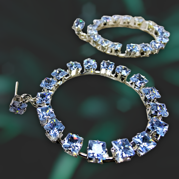 American Diamond Hoops Jewelry Ear Rings Earrings Agtukart