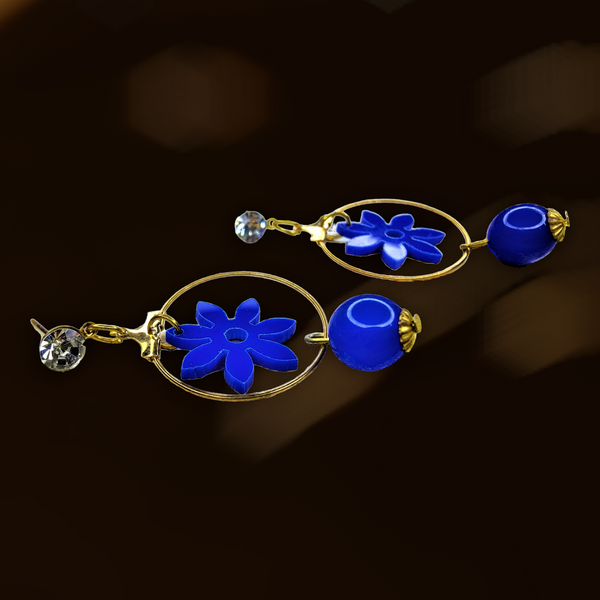 Cute Flower Danglers Jewelry Ear Rings Earrings Agtukart