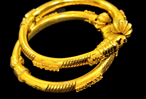 Golden Kade (Set of 2) Jewelry Bracelet Agtukart