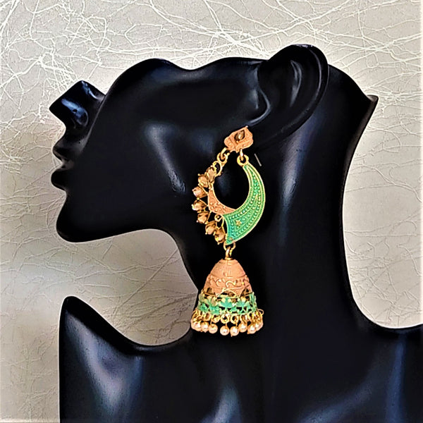 Long length traditional Fancy Jhumki Jewelry Ear Rings Earrings Agtukart
