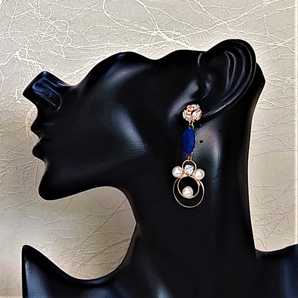 Stone and Beads studded Earrings Jewelry Ear Rings Earrings Agtukart