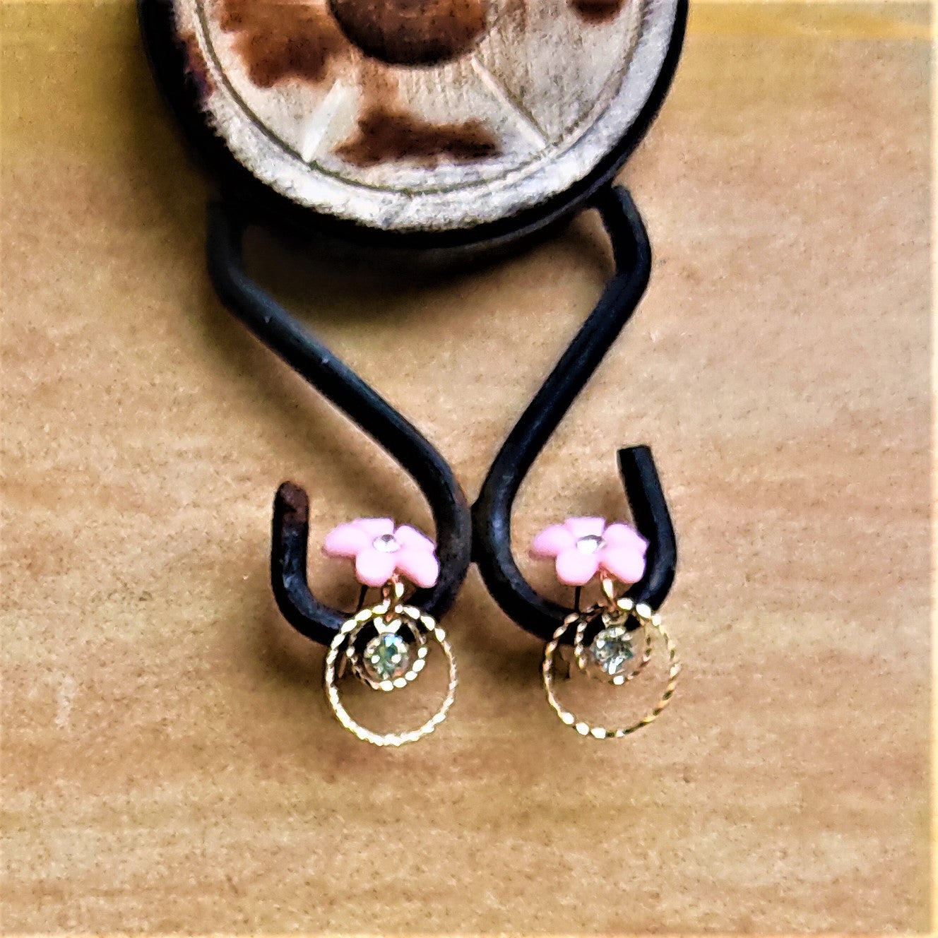 Small Flower Earrings Pink Jewelry Ear Rings Earrings Agtukart