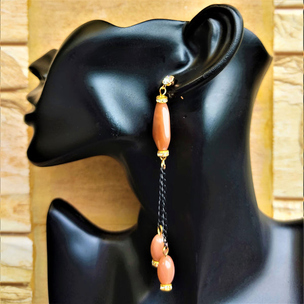 Shaded chain dangle earrings Jewelry Ear Rings Earrings Agtukart