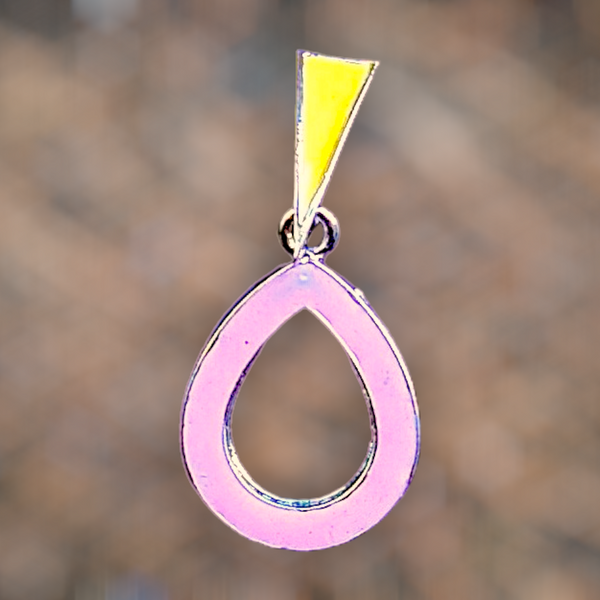 Funky Casual Colorful Earrings Pink Drop Shape Jewelry Ear Rings Earrings Agtukart
